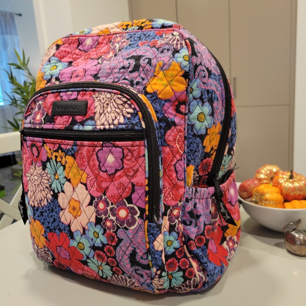 Vera Bradley Floral Fiesta BACKPACK